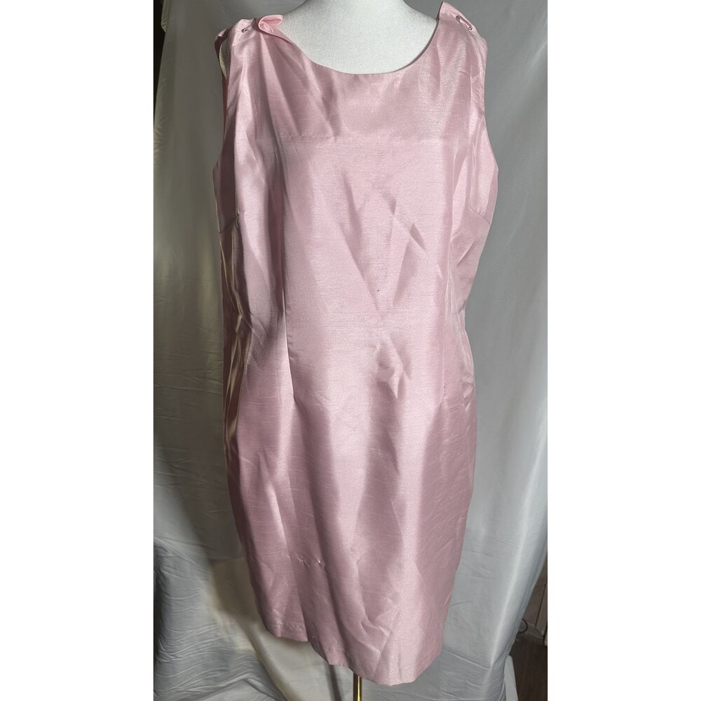 Vintage Collections for Le Suit Dress and Coat Set with Rabbit Fur - Picture 4 of 6